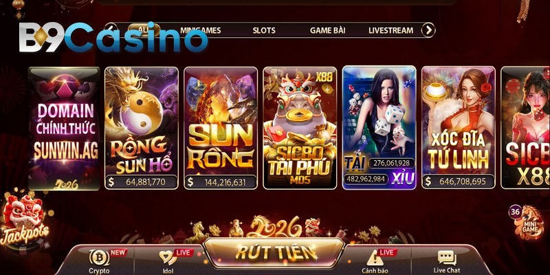 Sunwin kết hợp giữa công nghệ tiên tiến, giao diện hiện đại và kho game phong phú
